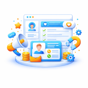 icon crm quản lý khách hàng doanh nghiệp chuyển đổi số bizco